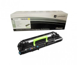 Revelador Original Lexmark 72K0D40 Amarelo ~ 300.000 Paginas