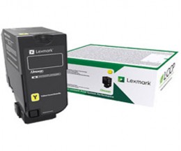 Toner Original Lexmark 74C20Y0 Amarelo ~ 3.000 Paginas