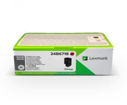 Toner Original Lexmark 24B6718 Magenta ~ 13.000 Paginas