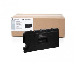 Caixa de Residuos Original Lexmark 74C0W00 ~ 90.000 Paginas