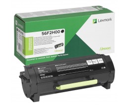 Toner Original Lexmark 56F2H00 Preto ~ 15.000 Paginas