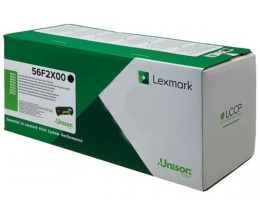 Toner Original Lexmark 56F2X00 Preto ~ 20.000 Paginas