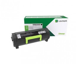 Toner Original Lexmark 51B2000 Preto ~ 2.500 Paginas