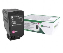 Toner Original Lexmark 75B20M0 Magenta ~ 10.000 Paginas