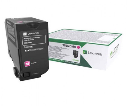 Toner Original Lexmark 75B20M0 Magenta ~ 10.000 Paginas