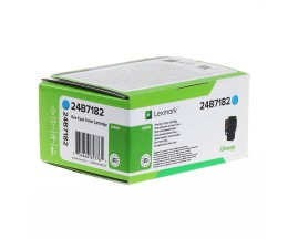 Toner Original Lexmark 24B7182 Cyan ~ 6.000 Paginas