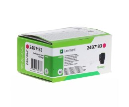 Toner Original Lexmark 24B7183 Magenta ~ 6.000 Paginas
