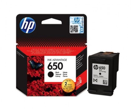 Tinteiro Original HP 650 Preto 6.5ml ~ 360 Paginas