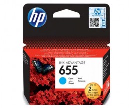 Tinteiro Original HP 655 Cyan ~ 600 Paginas