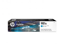 Tinteiro Original HP 981A Cyan ~ 6.000 Paginas