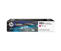 Tinteiro Original HP 981Y Magenta ~ 16.000 Paginas