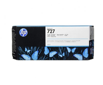 Tinteiro Original HP 727 Preto Foto 300ml