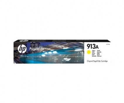 Tinteiro Original HP 913A Amarelo 37ml ~ 3.000 paginas