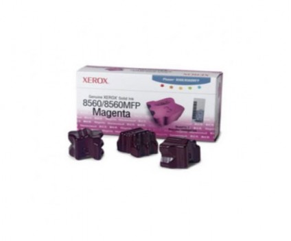 3 Toners Originais, Xerox 108R00724 Magenta ~ 3.400 Paginas
