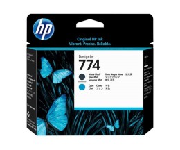 Cabeça de Impressão Original HP 774 Preto Matte / Cyan