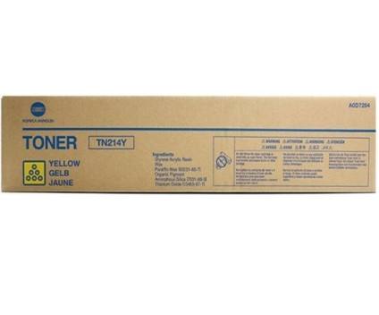 Toner Original Konica Minolta A0D7254 Amarelo ~ 18.500 Paginas