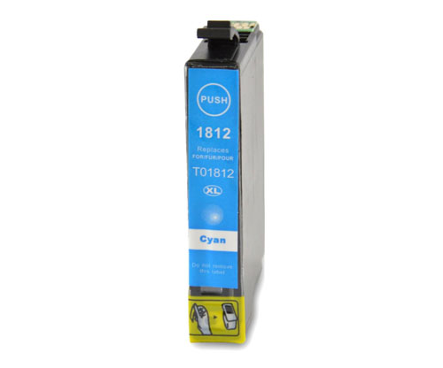 Tinteiro Compativel Epson T1802 / T1812 / 18 XL Cyan 13ml