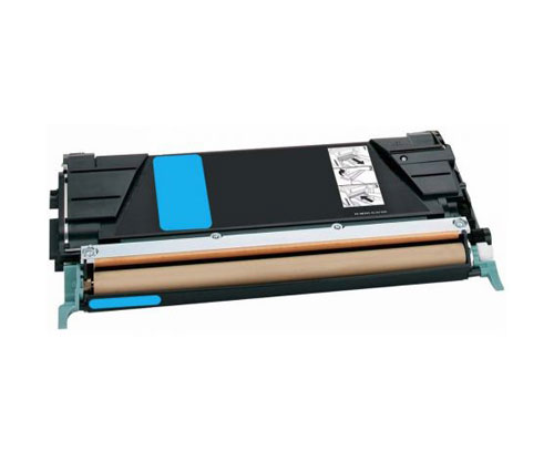 Toner Compativel Lexmark C734A1CG / C736H1CG Cyan ~ 6.000 Paginas