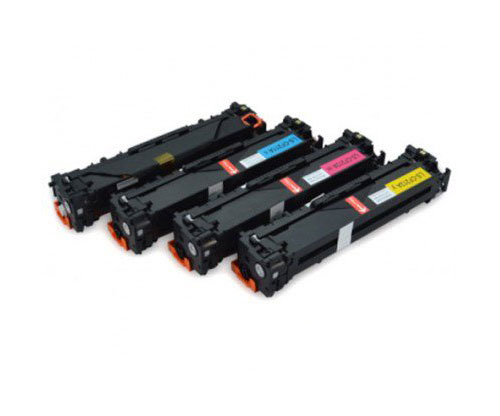 4 Toners Compativeis, HP 131X Preto + HP 131A Cor ~ 2.200 / 1.400 Paginas