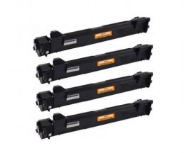 4 Toners Compativeis, Brother TN-1050 Preto ~ 1.000 Paginas