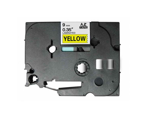 Fita Compativel Brother TZE621 9mm x 8m laminada