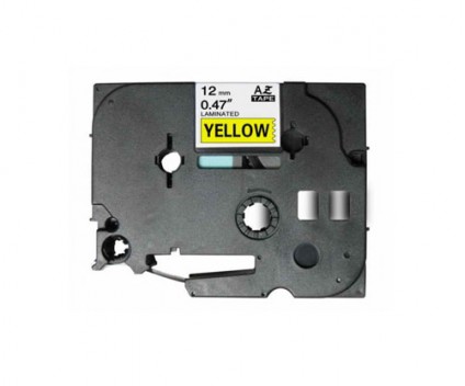 Fita Compativel Brother TZE631 12mm x 8m Laminada