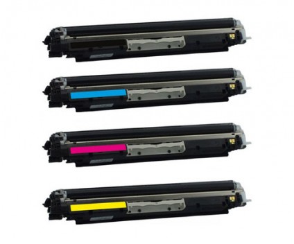 4 Toners Compativeis, Hp 130A Preto + Cor ~ 1.300 / 1.000 Paginas