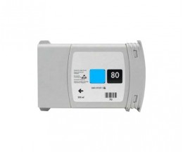 Tinteiro Compativel HP 80 Cyan 400ml