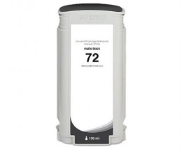 Tinteiro Compativel HP 72 Preto Matte 130ml