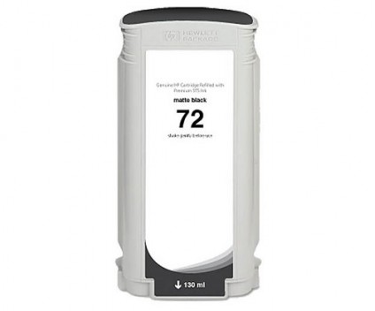Tinteiro Compativel HP 72 Preto Matte 130ml