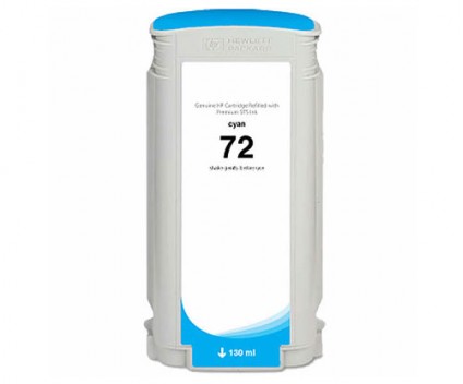 Tinteiro Compativel HP 72 Cyan 130ml