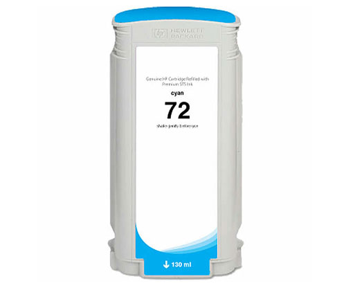 Tinteiro Compativel HP 72 Cyan 130ml