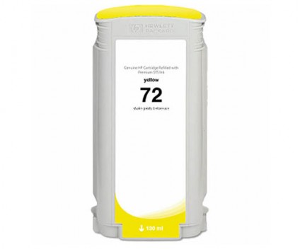 Tinteiro Compativel HP 72 Amarelo 130ml