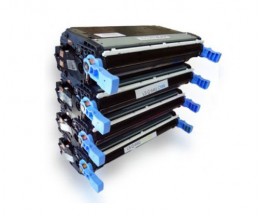 4 Toners Compativeis, HP 644A Preto + Cor ~ 12.000 Paginas
