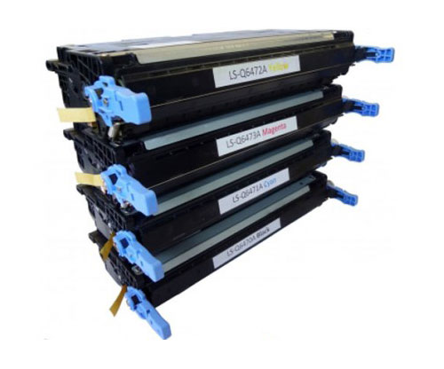 4 Toners Compativeis, HP 501A Preto + 502A Cor ~ 6.000 / 4.500 Paginas