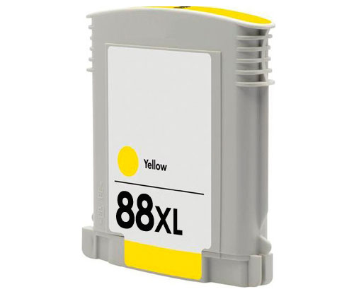 Tinteiro Compatível HP 88 XL Amarelo 35ml