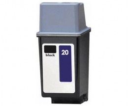 Tinteiro Compatível HP 20 XL Preto 20ml