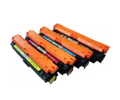 4 Toners Compativeis, HP 307A Preto + Cor ~ 7.000 / 7.300