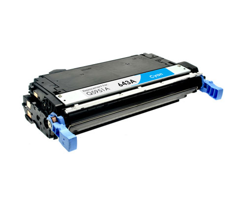 Toner Compatível HP 643A Cyan ~ 10.000 Paginas