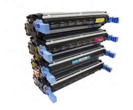 4 Toners Compativeis, HP 643A Preto + Cor ~ 11.000 / 10.000 Paginas