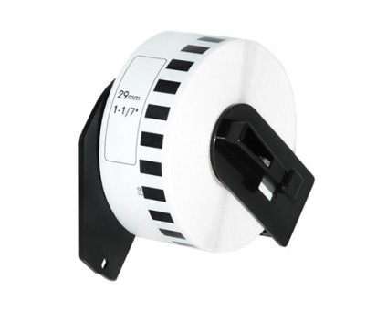 Etiquetas Compativel Brother DK22210 29mm x 30.48m Rolo Branco