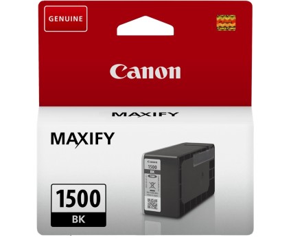 Tinteiro Original Canon PGI-1500 BK Preto 12.4ml ~ 400 paginas
