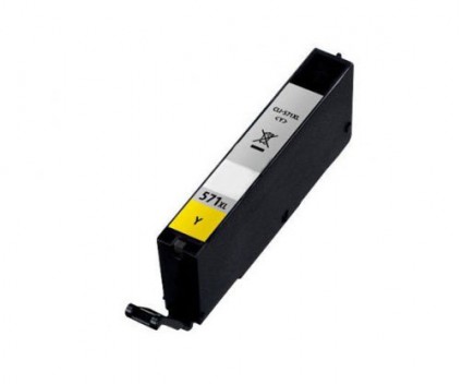 Tinteiro Compativel Canon CLI-571XL Amarelo 11ml
