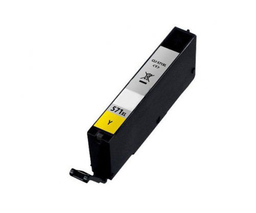 Tinteiro Compativel Canon CLI-571XL Amarelo 11ml