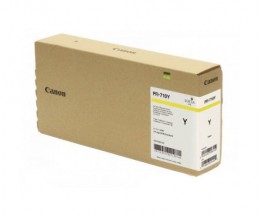Tinteiro Original Canon PFI-710 Y Amarelo 700ml
