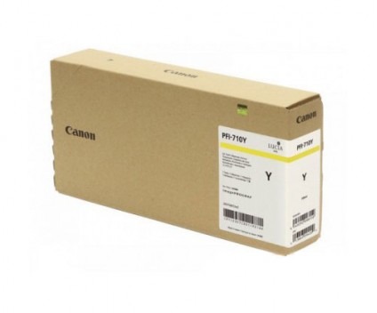 Tinteiro Original Canon PFI-710 Y Amarelo 700ml