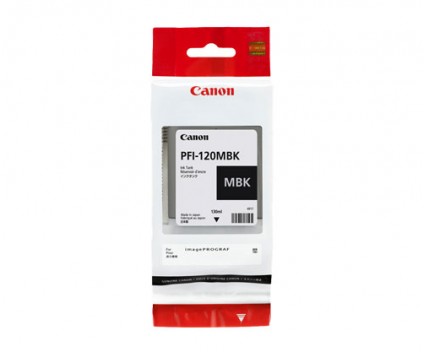 Tinteiro Original Canon PFI-120 Preto Matte 130ml