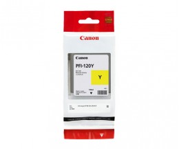 Tinteiro Original Canon PFI-120 Amarelo 130ml