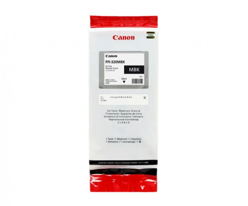 Tinteiro Original Canon PFI-320 Preto Matte 300ml