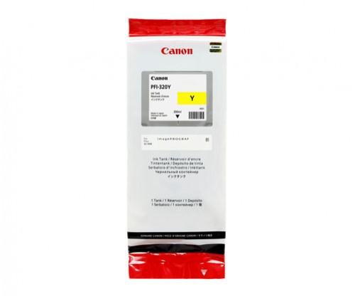 Tinteiro Original Canon PFI-320 Amarelo 300ml